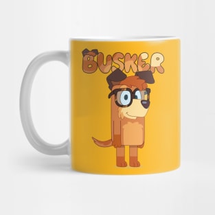 The Busker dog Mug